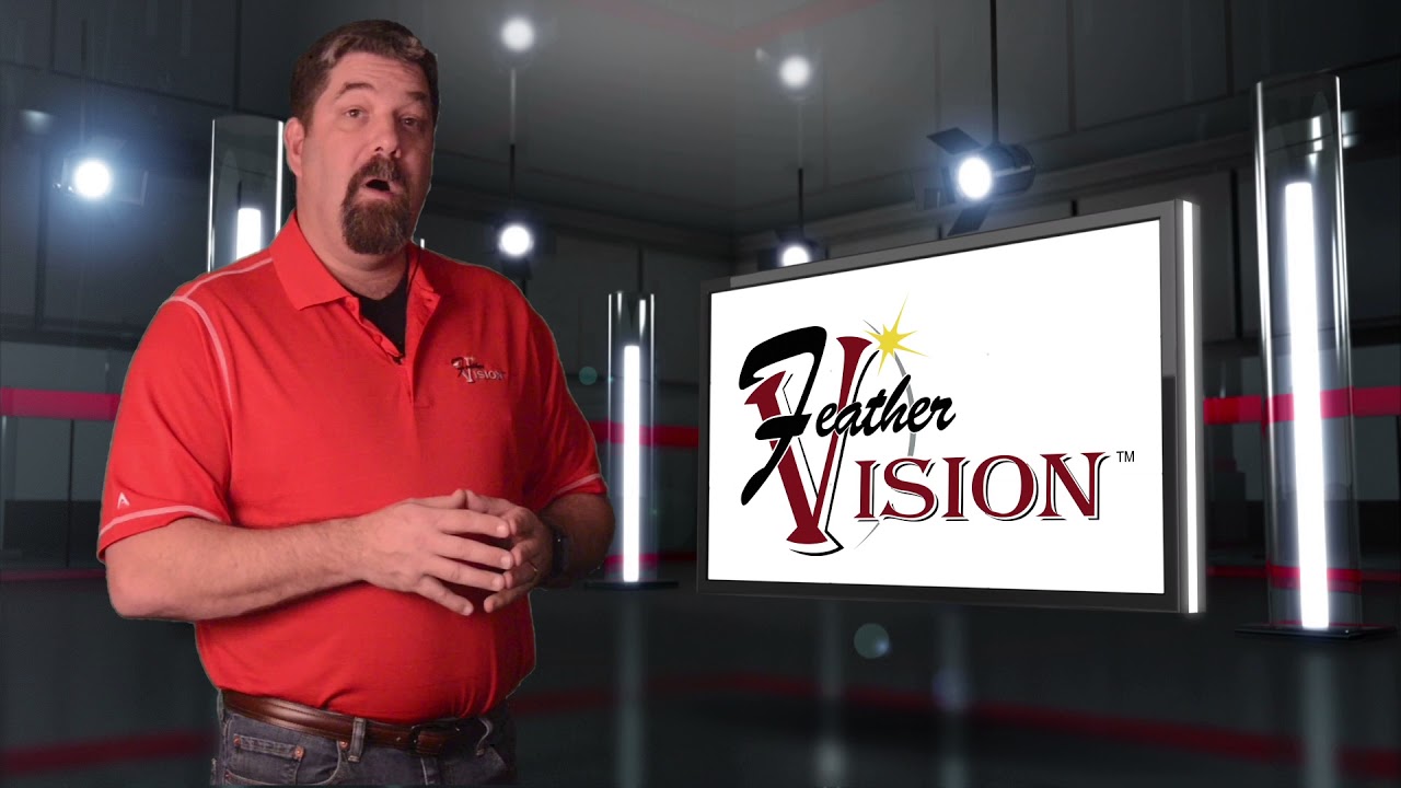 The Feather Vision Original Plus Claro Archery Scope Lens Feather Vision